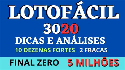 lotofacil 3020
